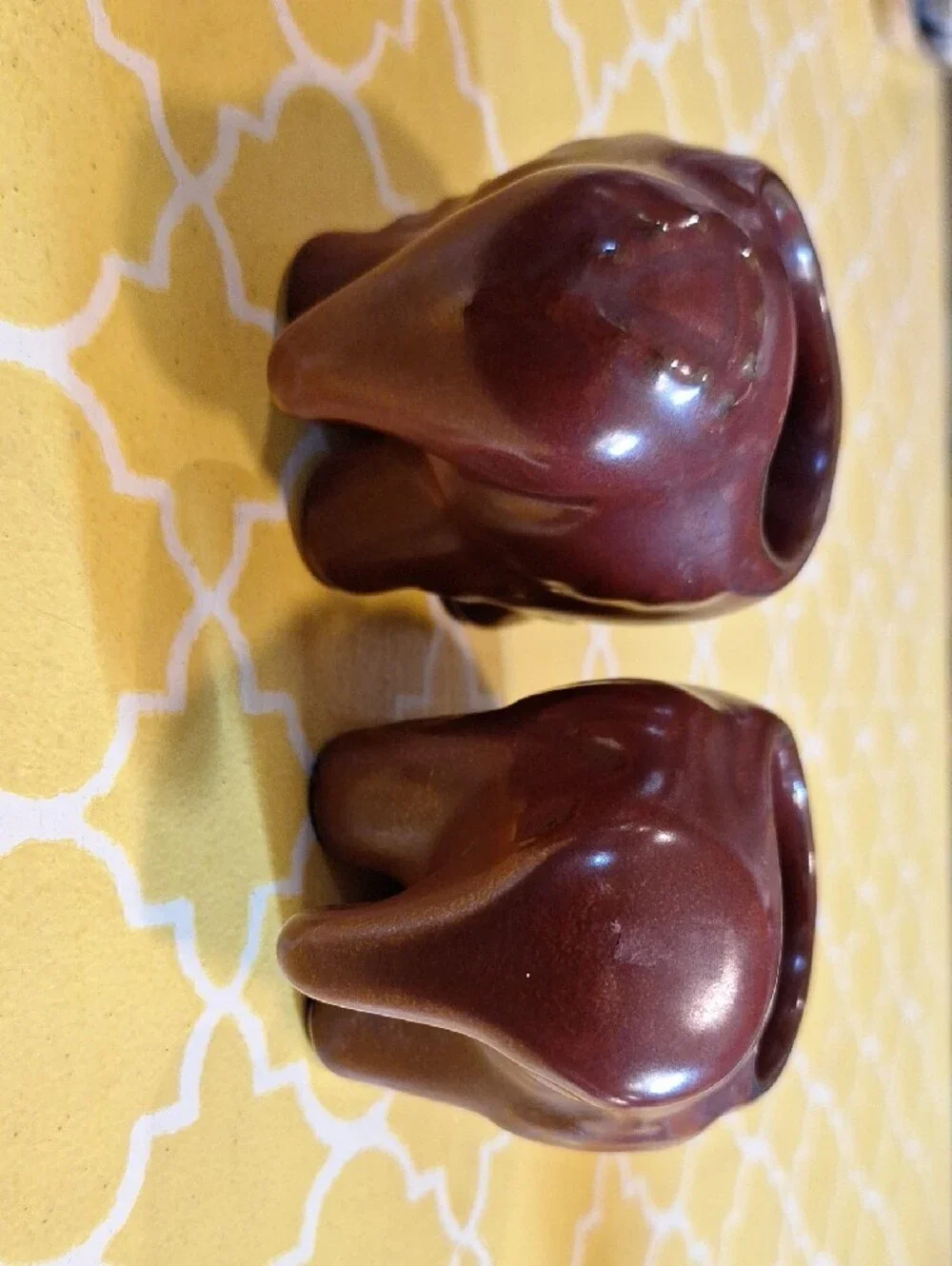 Pair Of Elephant Tealight Candle Holders